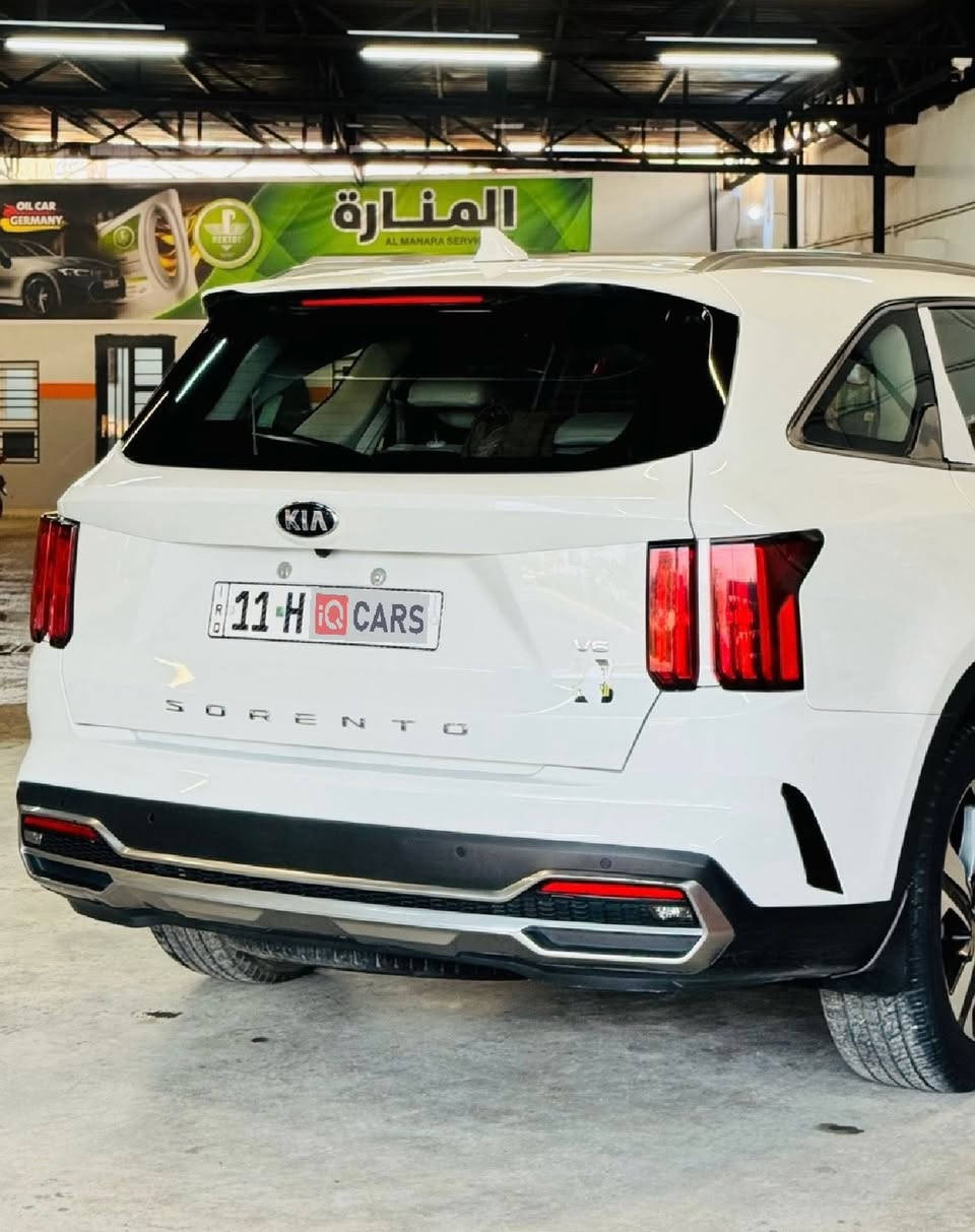 #سورنتو 2021 خليجي 6 سلندر ماشيه 120سونار مرفوق بلمنشور
رقم بغداد باسمي الرقم الجديد 
6 سلندر كير  8 نمر
7 راكب 
شفتات رياضي
جنطه كهرباء 
كشنات كهرباء 
مري شفط 
كامره خلفيه دواره 
حساس امامي وخلفي 
3 قطع تبريد اشاير بالمري
السعر257وبيه مجال قليل
 رقم الهاتف ***********
