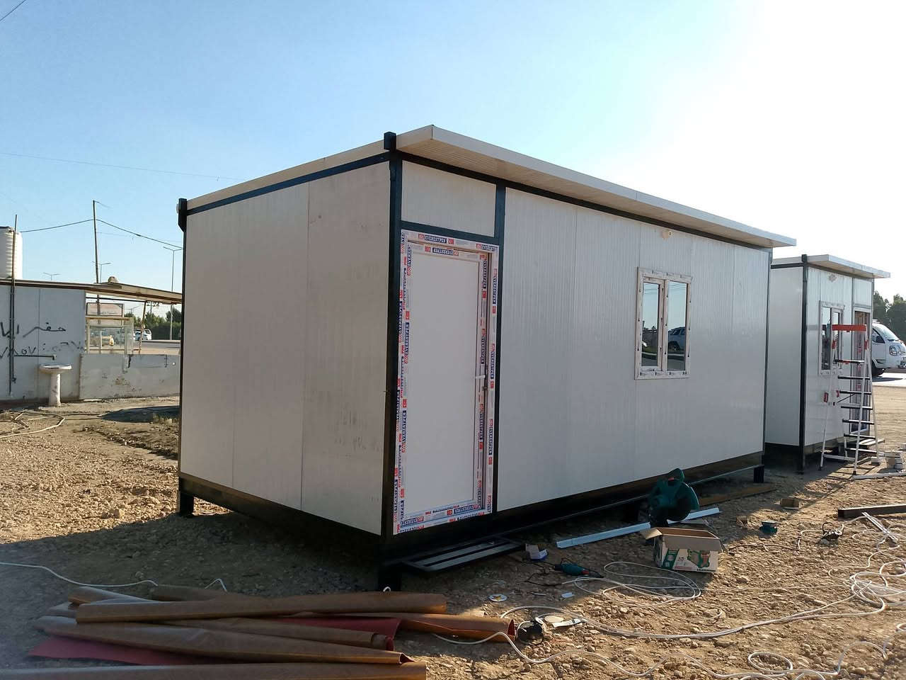 🏠معمل ماستر لصناعة الكرفانات والدور الجاهزه((🔥يوجد مانع حريق ومقاوم حريق💯))يوجد جميع القياسات درجه اولى وحسب الطلب شرط (استلام مهندس) وتجهيز جميع جميع الواقع ويوجد توصيل لجميع المحافظات 🚚🚚 وبأسعار مناسبه الموقع ((🛑 بابل طريق حلة ديوانية منطقة المعيميرة 🛑 )) للاستفسار
*********** 📞📞☎️☎️
***********
