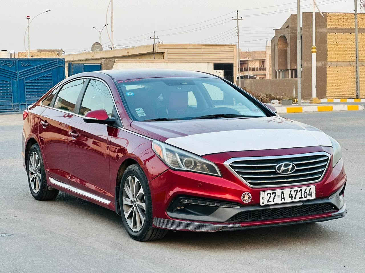 سلام عليكم 
اللبيع أو مراوس 
سوناتا موديل 2015 رقم ذي قار دولي حره مشروع وطني سنويه الغايه 2029 تحويل ثاني يوم 
وارد امريكي ضررها بنيد تبديل سونار معا المنشور 
مواصفات سياره  (سبورت )
شاشه حجم وسط 
كامرا خلفيه 
تحكمات ستيرن كامله 
كشن كهربائي 
ويل كروم 
محرك 2400 
نضام ايكو اقتصادي
ارضيه جلد 

سياره جاهزه وجديده الاخير 
كير محرك تبريد تخم تاير حداديه جاهزه الاخير 
# مكان - سياره - ناصريه 
السعر 120 وبيه مجال 
الاستفسار أكثر ***********
