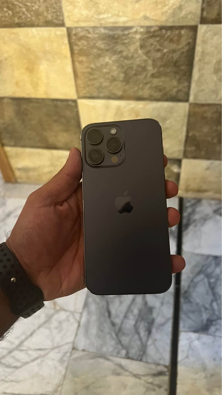 ايفون 14 برو ماكس 
شرق اوسط الجهاز وتر مكفول
من اي عطل او تبديل بطاريه 78‎%‎
السعر 780 بي مجال بسيط للشراي كربلاء, العراق


**إذا كنت صاحب هذا الإعلان وتريد حذفه لأي سبب، رجاءا أرسل رسالة إلى الدعم الفني**