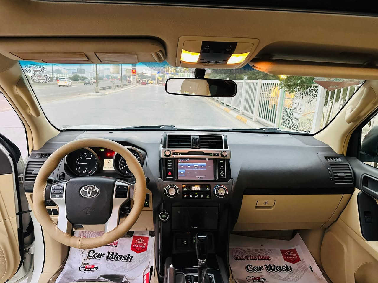 برادو 2014 خليجي فئه TXL V6 
 سلندر رقم أربيل بسمي تحويل  
مباشر مواصفات // سنويه هزه جديد 
-برادو TXL
-مكفوله كفاله  فقط بيه بارد شي بسيط ع كد إصبع فقط
-محرك V6
-دفع رباعي 
-كشنات كهربائية ثنين
-شاشه كبيره 
-تحكم ستيرن جهتين
-لون أبيض صدفي 
-فتح سقف
-تبريد 3قطع 
- 7 راكب
-لايت زنون 
-ويل كب كروم 
-تخم تاير جديد 
-صدر امامي /خلفي ادامه عامه +دسكات امامي/خلفي 
-ماشيه 107 
-رقم أربيل هزه كله جديد 
-كير ومكينه واكسل مكفوله من فتح 
-ثلاجه 
-سبير مانازن 
-كامره خلفيه 
-حساس  /خلفي 
-تبريد ثلج ❄️ 
-لحايه ودوس بلاديه 
-اشاير بلمري 
-مرايات شفط
-مانع نزلاق 
-نظام منحدرات 
-مازدات اسود
السياره جديده  معنى (الكلمه ) بالعافية عل ياخذه
مكاني- بغداد الدوره 
رقم صاحب سيارة ***********
