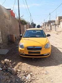 سيارة اكسنت موديل 2007 مكفولة من ضربة تبديل التبريد شغال كاملة أرقامه ...