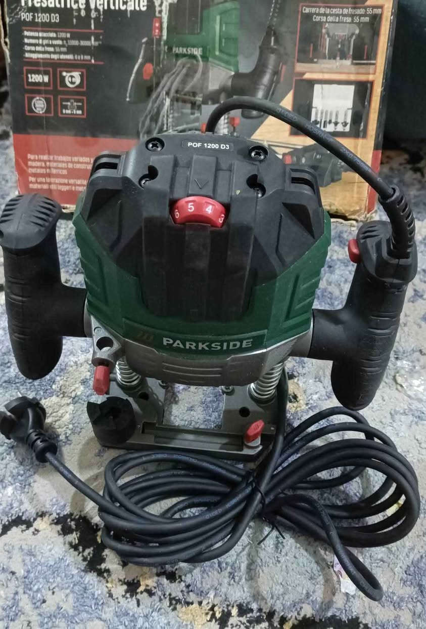 السلام عليكم عندي فريزة نجارية ماركة باركسايد جديدة قياس 8 ملم وبيها قاعدة تكدر تحركها وتتحكم بالزوايا مع ملحقات تجي وياها ووايرها طويل 
وتوصيل مجانا لكل محافظات العراق 
للتواصل واتسب 
***********
او على الخاص الماسنجر بغداد, العراق
