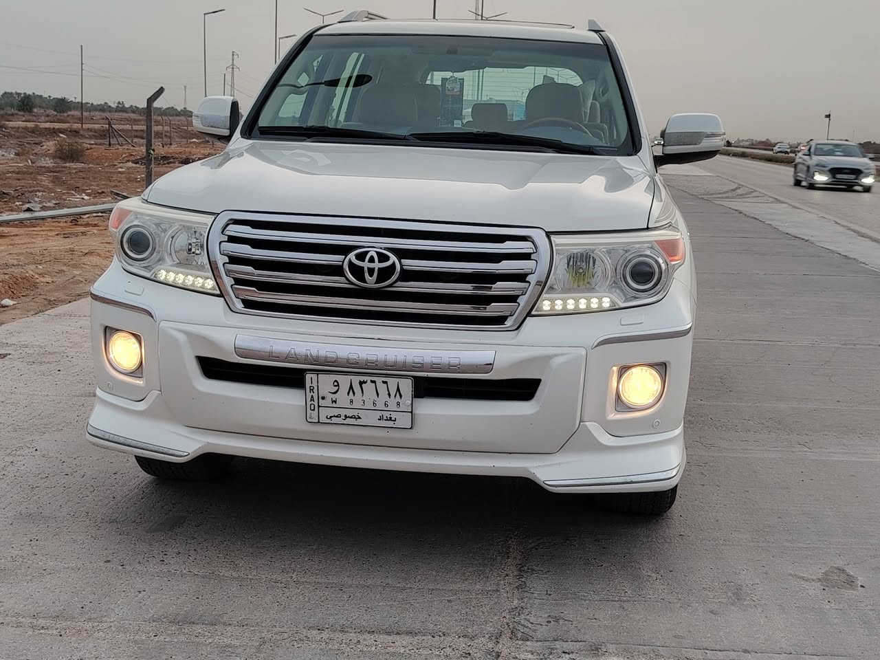 السلام عليكم
بيع او مراوس

لاندكروزر

موديل 2014

رقم بغداد 

فطيم

ماشيه 160 اصل

مكينه V6

فول مواصفات

كير مكينه حداديه تبريد تخم تاير على وضع الشركه

سياره بيه صبغ سونار بالمنشور

مكفوله من الكلبه والتجيه
السعر 320 وبيهه مجال 

مكانه الديوانية السدير

***********
