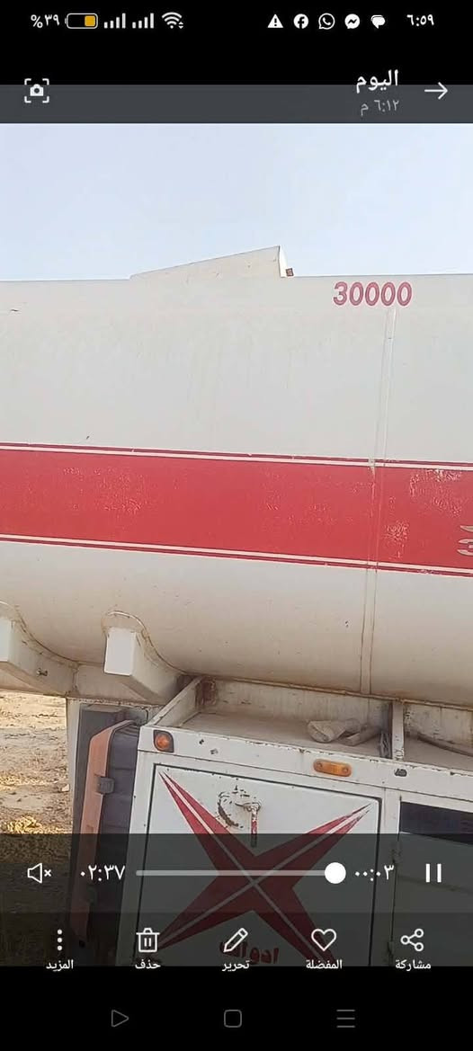 للبيع  تانكي تيرات على شغل السعر 60  وبي مجال مكان الانبار قضاء راوه الهاتف ***********   بي وتساب
