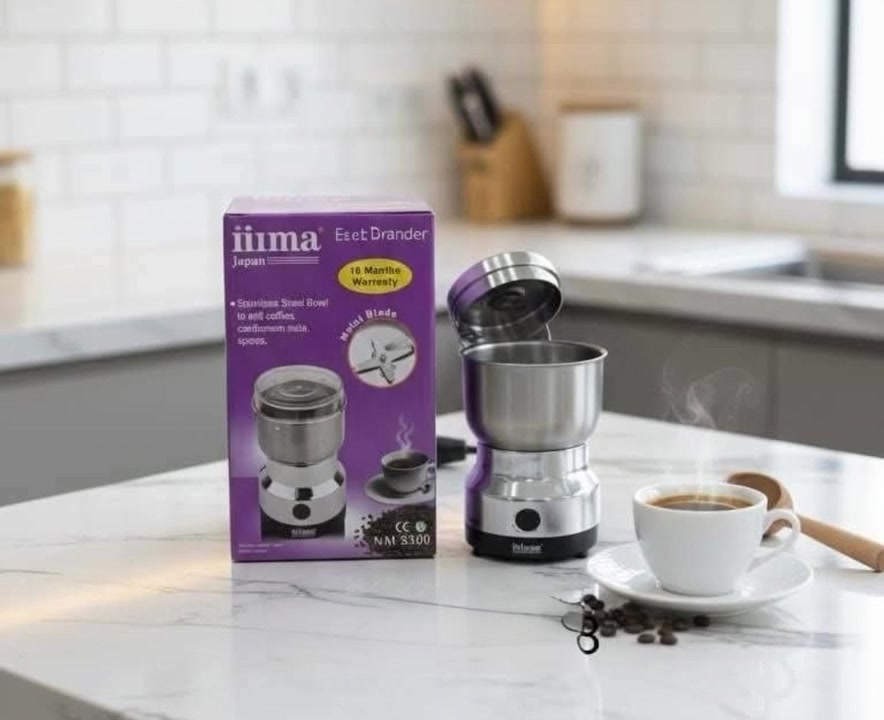 مطحنة قهوة ستيل كهربائية ☕⚡
طحن سريع وناعم للقهوة، الهيل، والبهارات
تصميم أنيق + حجم عملي
سهلة الاستخدام والتنظيف
السعر 8.000 الاف ✔️
للحجز والاستفسار يرجى مراسله الصفحه📨📨
#عرض_حصري 🔥
#سعر_ما_يتعوّض
#كمية_محدودة
#جاهز_للتسليم
#اطلبه_هسه
#توصيل_سريع 🚚
#العراق 🇮🇶
#ريلز
#اكسبلور
#fyp


**إذا كنت صاحب هذا الإعلان وتريد حذفه لأي سبب، رجاءا أرسل رسالة إلى الدعم الفني**