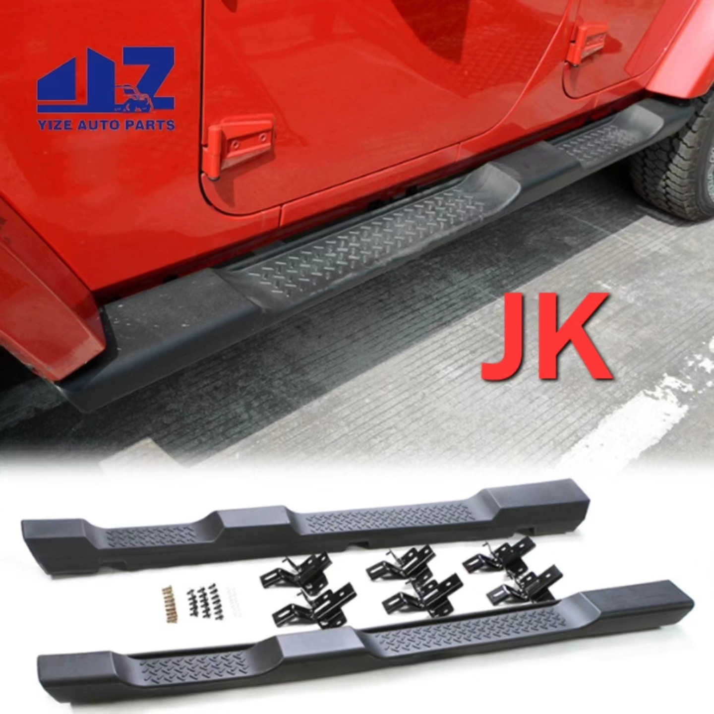 عربي /كردي 
مجموعه من إضافات الجيب رانجلر jeep wrangler 
بي أعلى جوده و انسب الاسعار 
يوجد تركيب لجميع الإضافات  اناره سبايه دوسات كهربائيه 
A-Z CAR 
بغداد الكاظميه شارع النواب 
***********
کۆمەڵێک ئیکسسوارات لە جۆری جیپ ڕانگلەر
بەرزترین کوالێتی و باشترین نرخ
دانانی بەردەستە بۆ هەموو ئیکسسواراتەکان: گڵۆپی دواوە، بۆردی ڕاکردنی کارەبا
A-Z CAR
بەغدا، کادیمیە، شەقامی ئەلنەواب
***********
