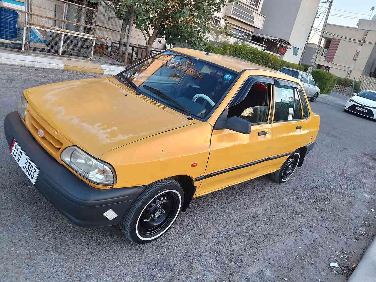 سايبا موديل ١١ محرك لاصرف ولاتبخير صدر أمامي وخلفي جديد تخم تاير جديد تبريد ثلج دوشمه عام شواصي مكفولات رقم دولي بغداد سياره جاهزه من كلشي مكان السياره بغداد السعر ٢٦ وبيهه مجال قليل ***********
