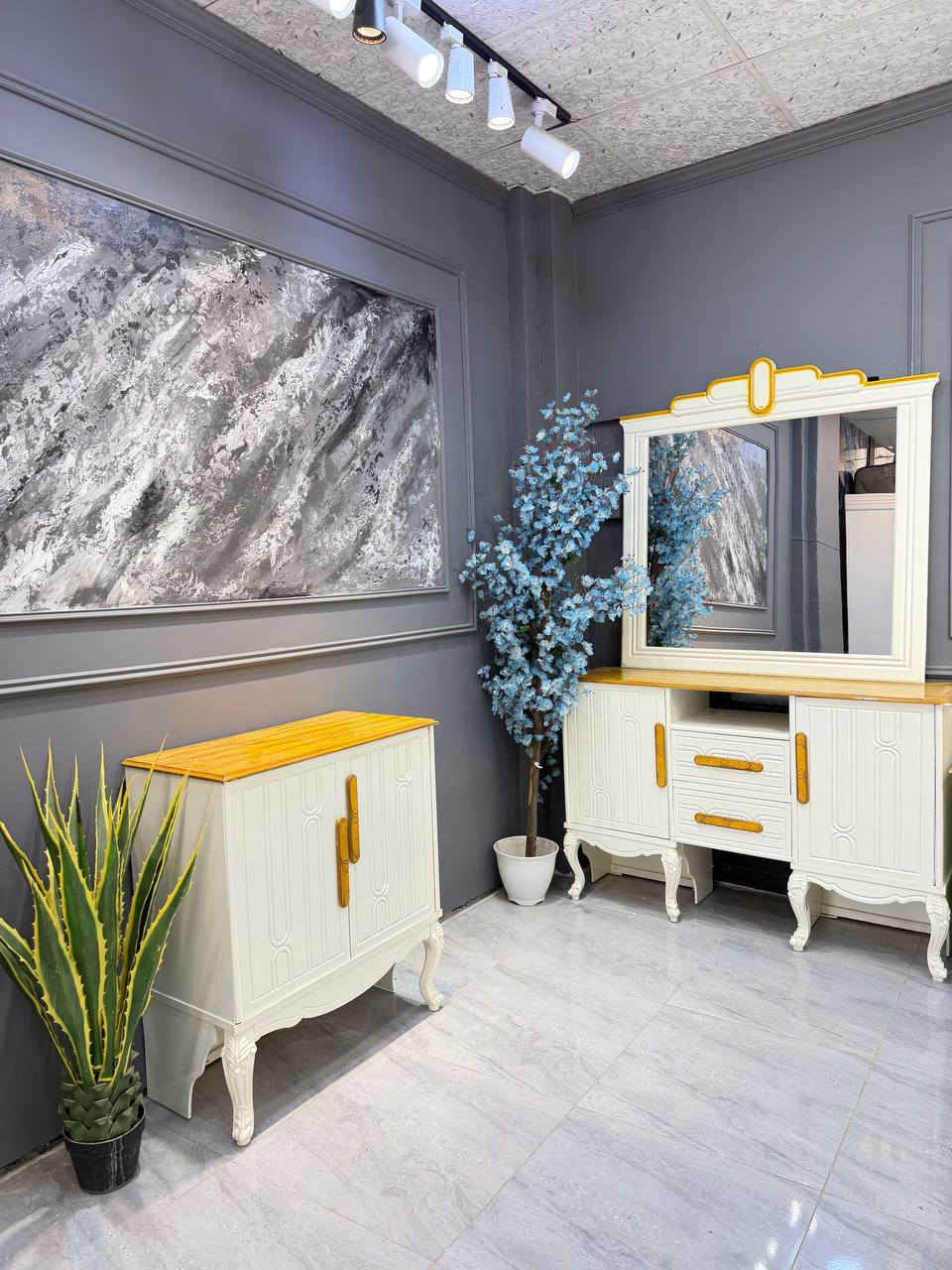 فقط ب 975 😍😍😍

🔅تفاصيل الغرفة المرمري  ....

خارج ٤ملم ام دي اف 🔺
وداخل معاكس ٣ملم 
صبغ حراري  درجة اولى 

عدد القطع  ٧ قطع 😍
🔺1 //جرباية  قياس  ١٦٠ × ٢٠٠ 
🔺//ميز جانبي ايسر قياس ٥٠
🔺2// وميز  جانبي  قياس ٥٠
🔺3// زاوية ارتفاع مترين عرض ٨٠
🔺4// وميز بلازمه  
🔺5//وميز مراية ارتفاع مترين عرض ١٢٠
🔺6// وكنتور ٦ باب  ارتفاع مترين و١٥ طول ٣ متر و١٥

القطعه الثامنة حسب الطلب شازلون
سعرها ٥٠ الف ❤️

(توصيل مجاني مركز بغداد )
التوصيل يشمل الشد مجاني 🔥
(اطراف ٥٠)
باقي المحافضات حسب البعد بغداد, العراق


**إذا كنت صاحب هذا الإعلان وتريد حذفه لأي سبب، رجاءا أرسل رسالة إلى الدعم الفني**