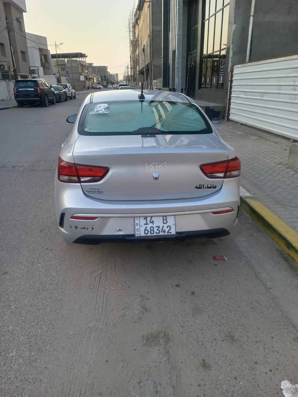 سلام عليكم كيا ريو موديل 2023 بيها جاملغ وبنيد فقط رقمها بصره معوقين  وكاله ثاني يوم رقم جديد الماني السياره ماشيه 58الف  مكان السياره البصرة أبو الخصيب حمدان :*********** ابو الخصيب, البصرة
