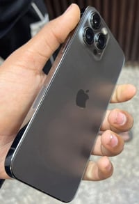 ايفون 13 برو ماكس لون نفطي ذاكره 512 بطاريه 91 جهاز وتر بروف السعر 650...