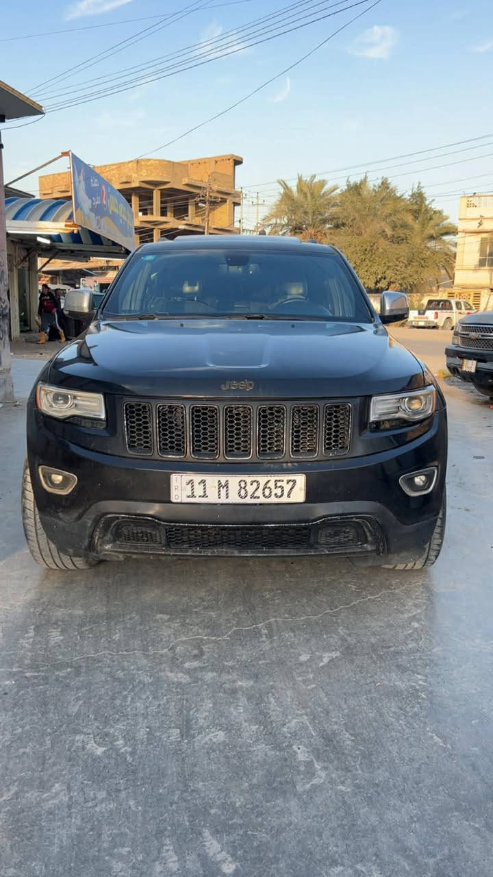 جيب گراند شيروكي 2015 رقم بغداد باسمي فول الفول 1/1 السعر 175 ***********
