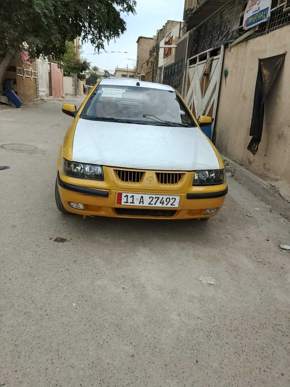 سلام عليكم حبايب قلبي مره خصه مدير الكروب المحترم سياره سمند ١١ نضيفه خير من الله كير مكينه نعمه تبريد ثلج كشر السياره هاذ كبالك نضيف السياره مصفره من كلشي رقم نكليزي باسمي وبخدمتكم
السعر 29 وبيها مجال 

مكاني مدينه الصدر ***********
