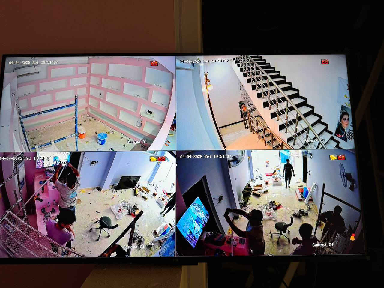 تم تركيب مجموعة كامرات نوعHilook
ipفي مركز تجميل في العروبة
تواصل مع كادر الهلالي
***********
***********
