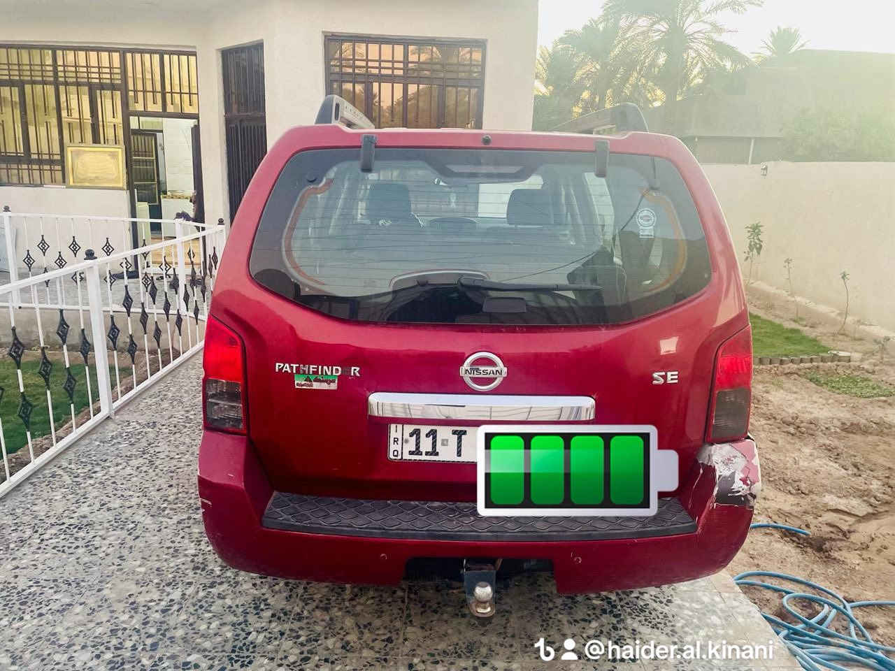 للبيع بدون مراوس
بايثفندر 2009
بأسمي تحويل الرقم انكليزي
فول مواصفات كلين
بيها كم طخة مثل ماموضح بالصور
السعـــر 10500 $
مكان السيارة بغداد / جسر ديالى 
الاتصال او المراسلة ماسنجر / واتساب / اتصال
***********
