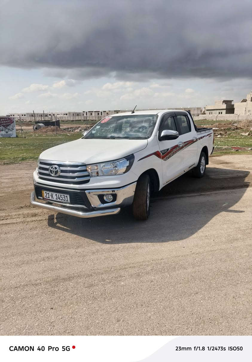 هايلوكس  موديل 25 كفاله عامة  ماشي 21 فول مواصفات 
سعر 295 وبي مجال مكاني كركوك 
***********
