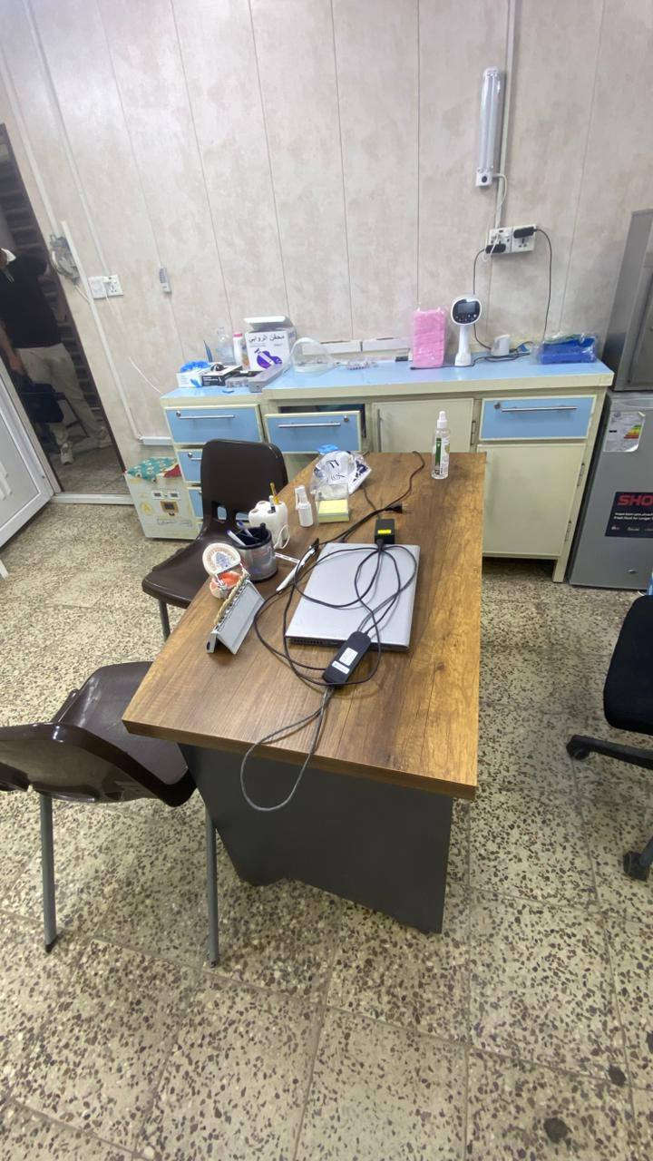 عيادة اسنان😍 بيع مستعل 🌹
⭕️بسبب هدم  المجمع الطبي  ⭕️
📍بغداد - ابو دشير 🧿🪬
💸٤مليوووون و ٧٥٠ قفل 🔒 💸
2 جير smart + Lc300✅✅
🩻🩻🩻
اشعه بورتبل +سنسر + لابتوب 
اوفن 📺
ادوات حشوات + جراحه 🛠️⚒️⛓️
***********
