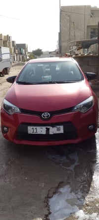 للبيع كورلا  موديل 2016 فئه LE وارد امريكي رقم بغداد لمحرك كايم فقط كي...