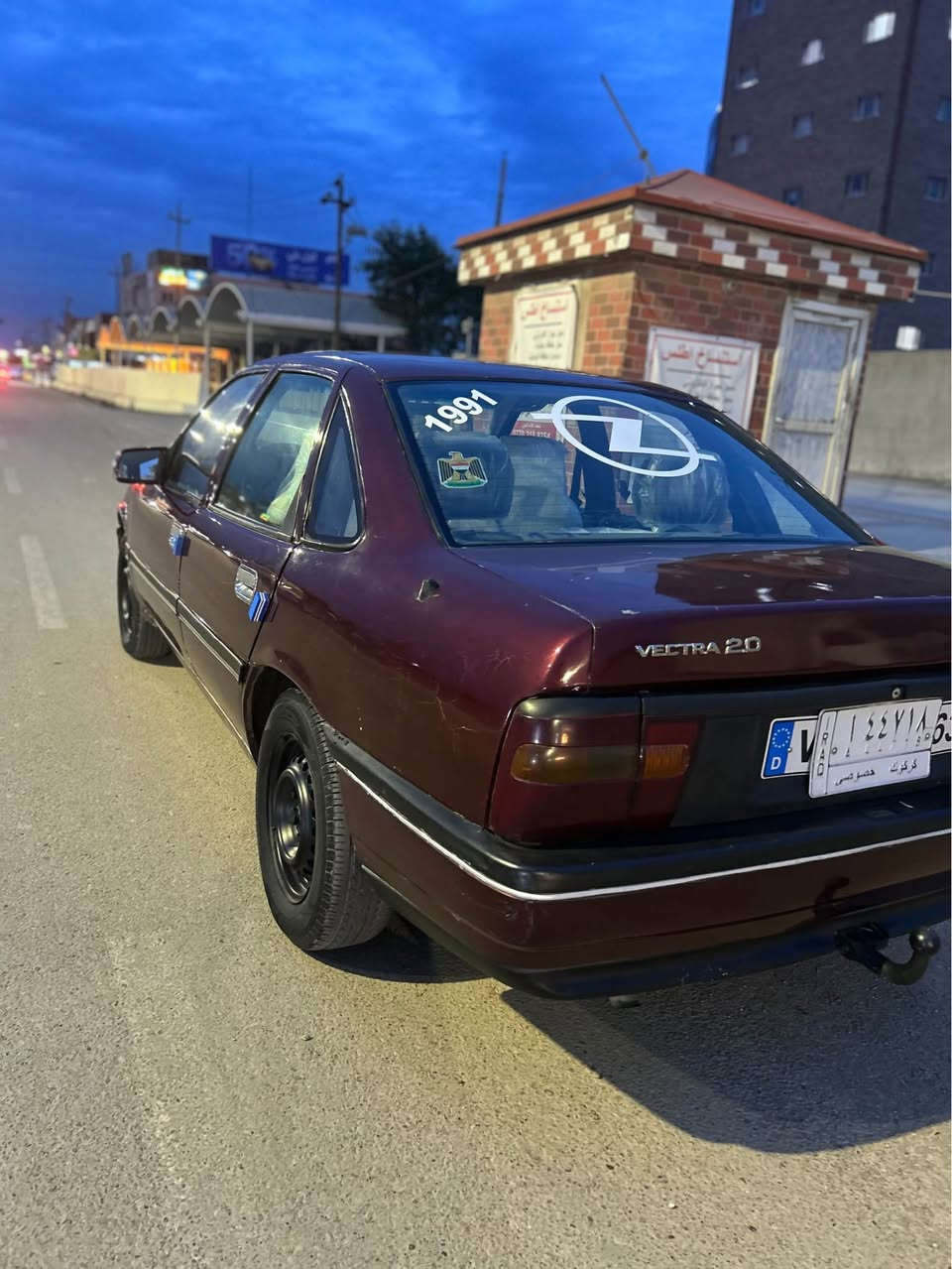 اوبل فكتره 
موديل 1991 
محرك 2000
لا صرف ولا بخار  بشرط 
سنويه 2028 
تخم صدر امامي خلفي 
تخم تايرات جديد 
￼ ABS  
￼￼0/7/7/1/9/6/8/0/0/3/4 كركوك, العراق
