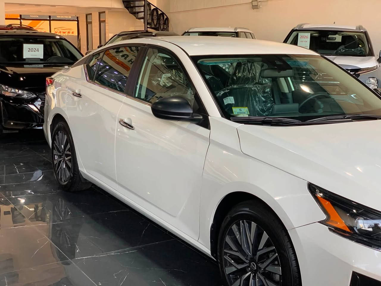 ____السلام عليكم____
-نيسان التيما__  NISSAN ALTIMA
- موديل :2024 
- مواصفات :SV
- ماشيه :30.000KM
- تترقم شمالي 
- بصمه 
- رادار 
- كشن كهرباء 
- تشغيل عن بعد 
- مثبت سرعه 
- تحديد مسار 
- رقم الشاصي 1N4BL4DV3RN432648
- محرك +كير بشرط 
- الحادث /بنيد صبغ + مكانين بارد 
- راس الشاصي صبغ بدون الحيم بدون معجون 
- السعررر ____163___وبيه مجال 
- مكان السياره سليمانيه 
- الاستفسار ***********
