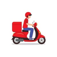 توصيل اكل ومسواك واي شي تحتاجوة  الوقت من 9 صباحا الى 12 منتصف الليل  ...