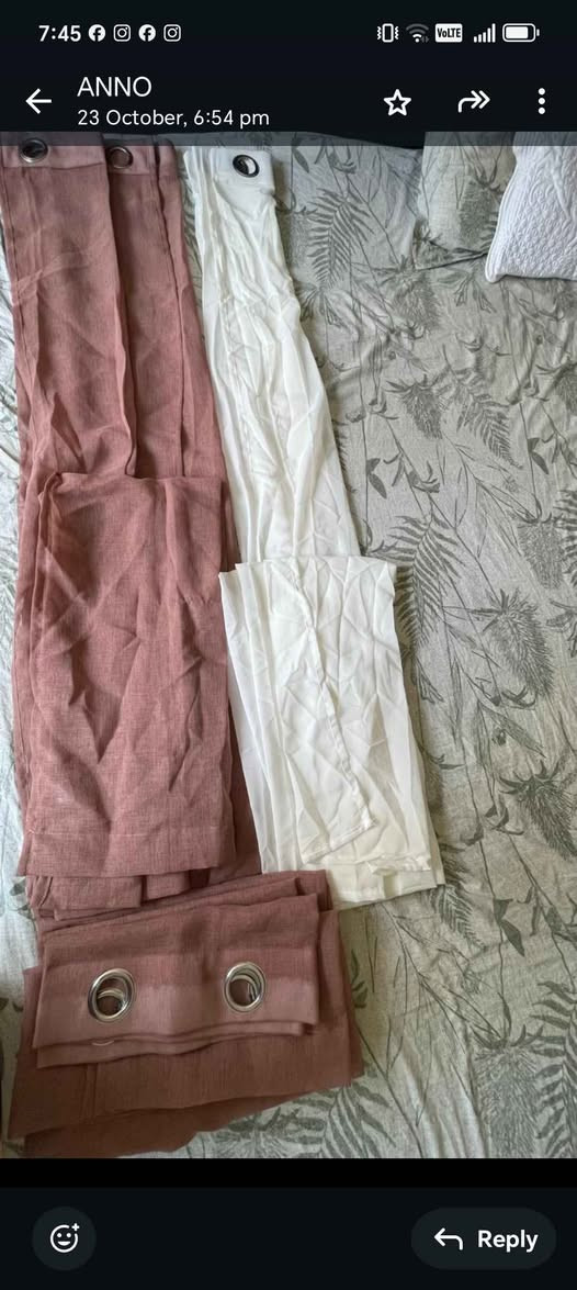 بردات شيفون جديده غيرمستعمله عدد٣ سعر٣٥الف بغداد, العراق


**إذا كنت صاحب هذا الإعلان وتريد حذفه لأي سبب، رجاءا أرسل رسالة إلى الدعم الفني**