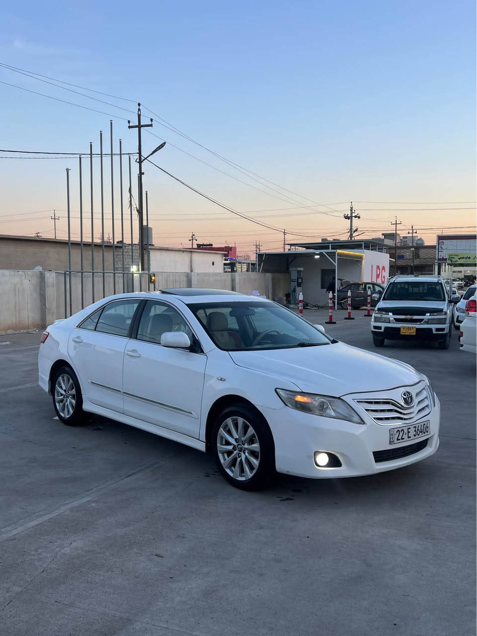 توێتا کامری خەلیجی ٢٠٠٩ Glx فول مواسەفات رەقەم و سەنوی تازە گێڕ مەکینە بەشەرت پێش و پشت چرکەی تیا نییە یەک پەلە بۆیاغ بێ ناو گردن 
***********
*********** أربيل, العراق
