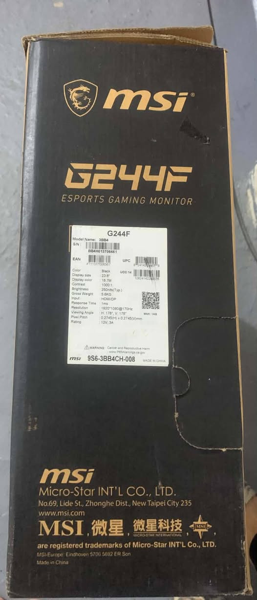 شاشة msi 165hz ips حجم 24 بسعر 150الف نضيفة مستعملة بحالة جيدة مع كيبل دسبلي الاصلي


**إذا كنت صاحب هذا الإعلان وتريد حذفه لأي سبب، رجاءا أرسل رسالة إلى الدعم الفني**