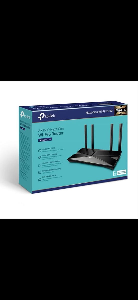📢 إعلان مهم لزبائننا الكرام

نود إعلامكم بأنه تم تحديث أسعار راوترات TP-Link بعد رفع الأسعار من الشركة الأم، وقد حرصنا على تقديم أفضل الأسعار الممكنة لزبائننا الكرام.

📶 الأسعار الجديدة:

🔹 C20 — 27,000 د.ع
🔹 C80 — 48,000 د.ع
🔹 AX10 — 54,000 د.ع
🔹 AX12 — 47,000 د.ع
🔹 AX23 — 58,000 د.ع
🔹 AX53 — 67,000 د.ع
🔹 AX55 — 78,000 د.ع
🔹 AX55 Pro — 94,000 د.ع
🔹 BE230 WiFi 7 — 102,000 د.ع
🔹 Deco S7 (قطعتان) — 114,000 د.ع
🔹 Deco AX1500 (3 قطع) — 174,000 د.ع

✅ ضمان لمدة سنة كاملة
🚚 التوصيل إلى جميع محافظات العراق مقابل 5,000 د.ع

📍 العنوان:
الأنبار - الرمادي - الـ5 كيلو - الشارع الخدمي
مقابل صيدلية الأمل ومجاور مطعم بيت العز

📞 للطلب والاستفسار:
***********8

م. حارث العبيدي

🌹 أهلاً وسهلاً بكم، ونشكركم على ثقتكم الغالية::
