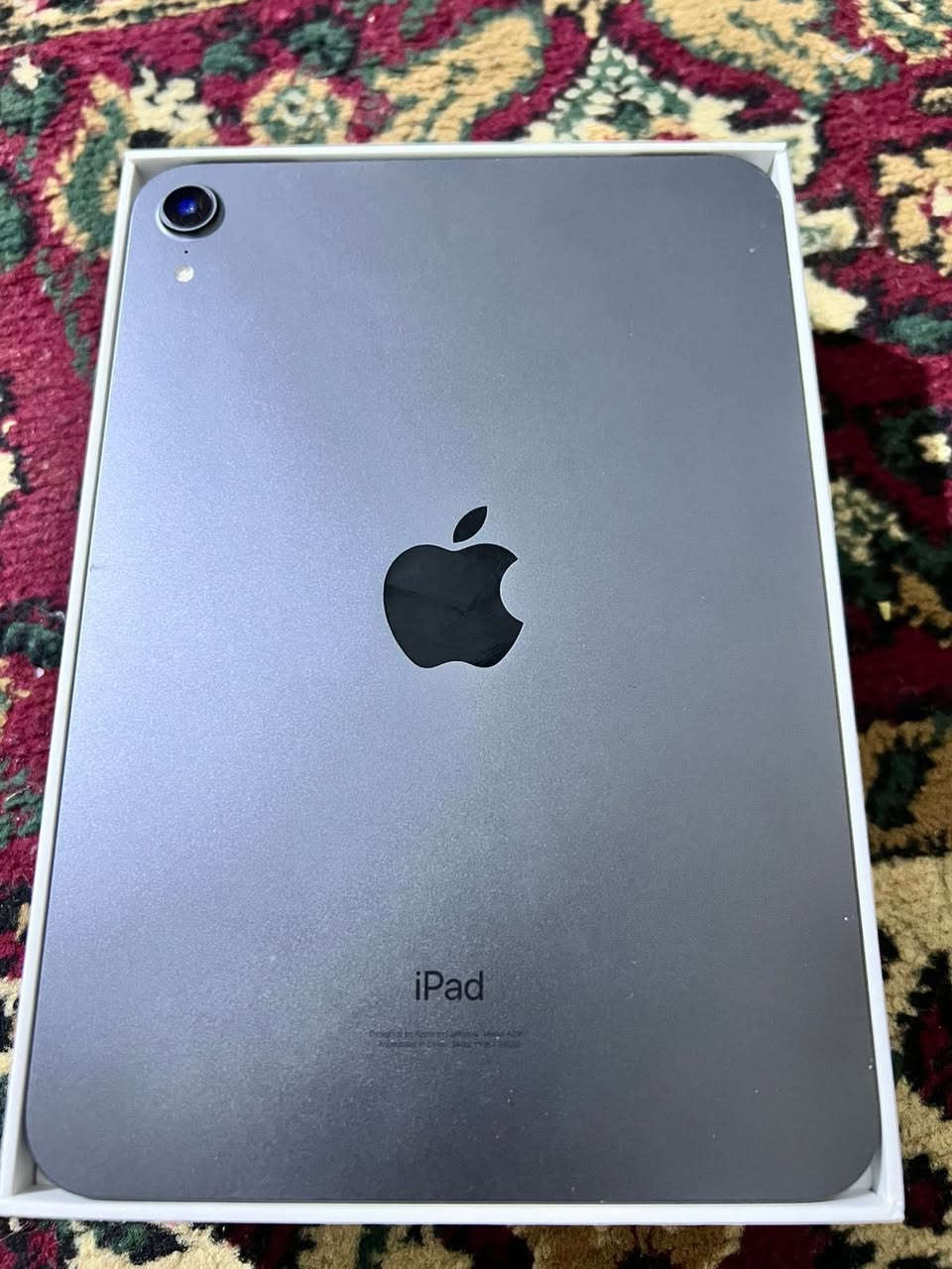 السلام عليكم ايباد مني 6 ذاكره 64 بطاريه ٪؜95 السعر 450 وبي مجال ول رقم *********** مكلف بنشر لحد يدخل خاص
