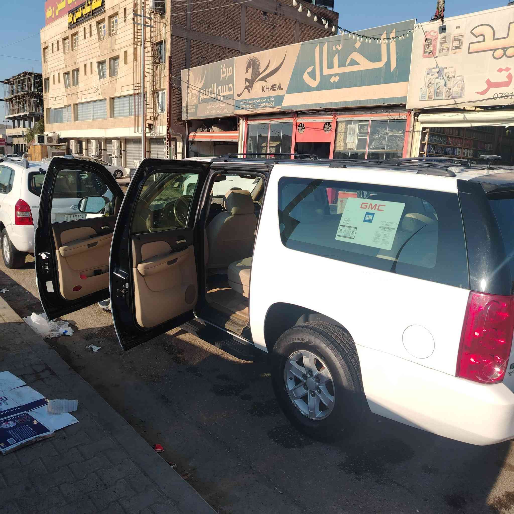 السلام عليكم سيارة يوكن 2009 خليجي كفاله عامة سنوية ل 2030 رقم بصره مميز كير محرك  اكسن خيرمن الله منظومة زنون تخم تاير دواخلها جدد  خطها بغداد نجف السعر 150 للاتصال ***********
