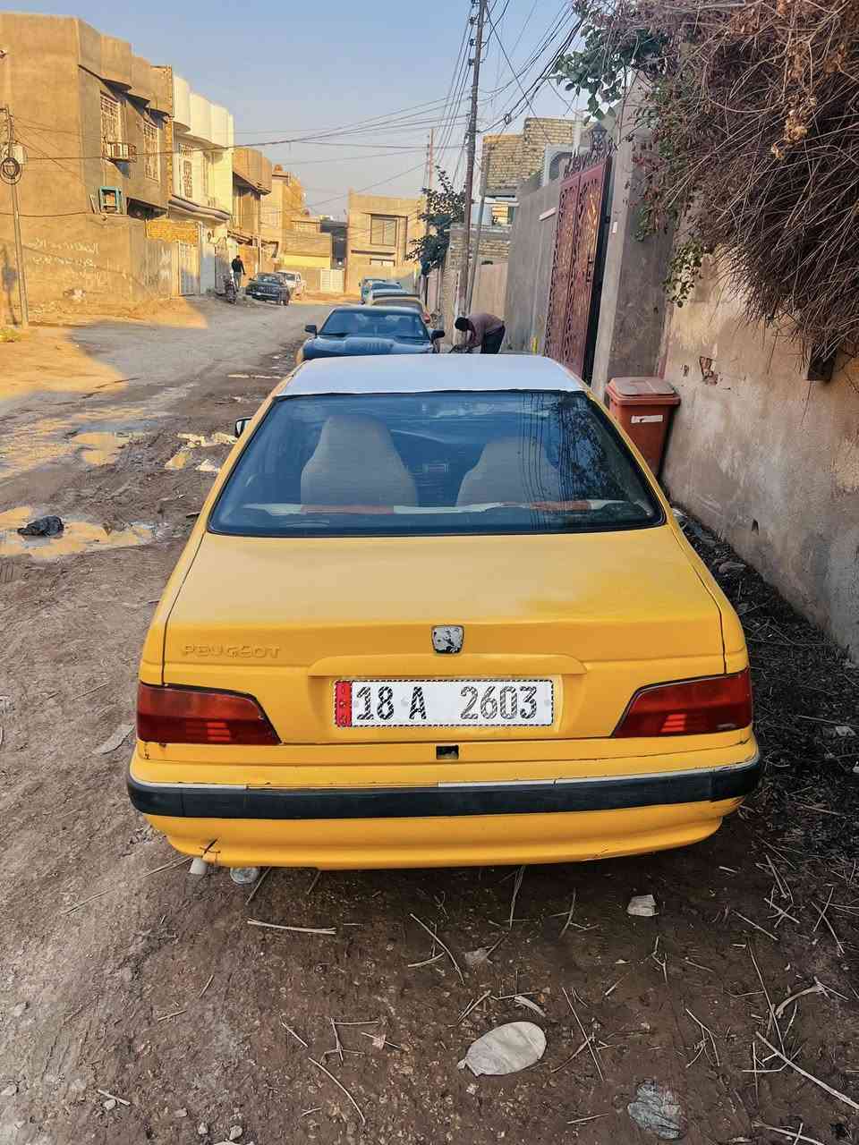 السلام عليكم بيجو بارص مديل 2011
رقم بابل الانكليزي بسمي السياره مصفره هيئه وغرامات 
السياره كير مكينه تبريد حداديه كهربائيات كله جديد السعر 32وبيه مجال 
مكاني حله 
***********
