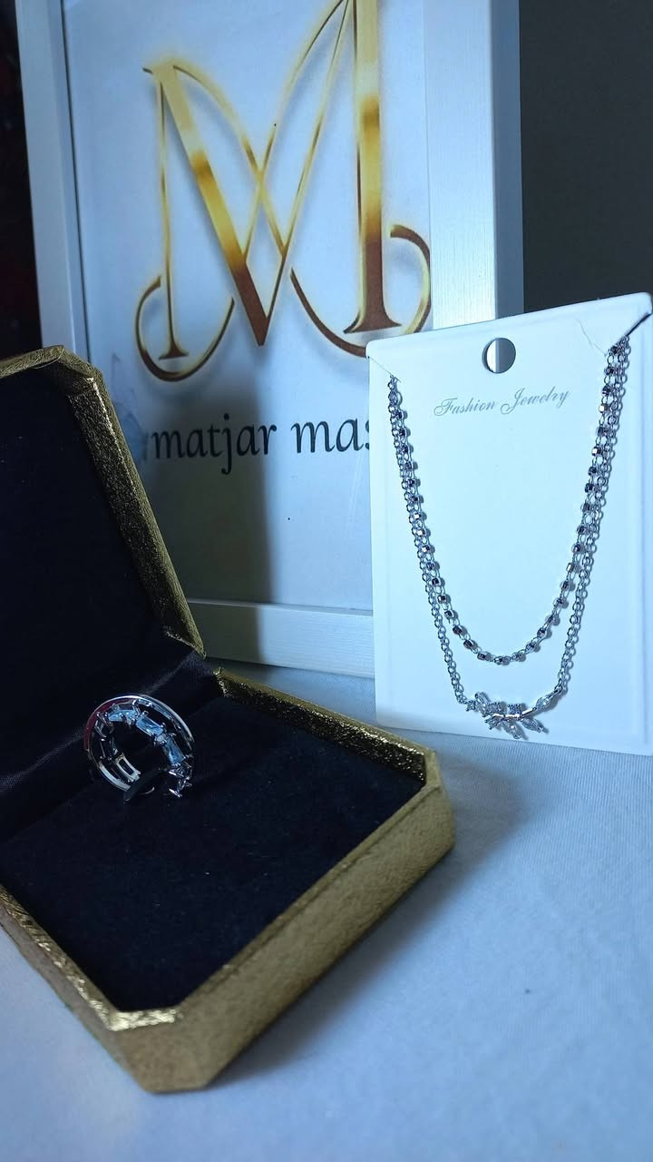 خلي كشخه العيد مختلفه ويا اكسسوارات الفضه من متجر ماشِا كوالتي جدا عالي وطلاء ثابت اكيد 
متوفر خدمه توصيل للطلب والاستفسار مراسلتنا خاص


**إذا كنت صاحب هذا الإعلان وتريد حذفه لأي سبب، رجاءا أرسل رسالة إلى الدعم الفني**