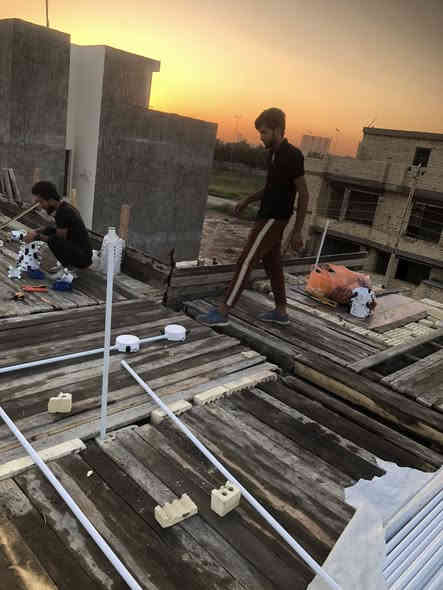 السلام عليكم 
تم بعون الله كمال نشر سقف 
(١)منضومه ستلايت
(٢)منضومه الترنيت 
(٣)منضومه كامرات
(٤)منضومه طاقه الشمسيه
اخوكم وخدمكم حسين الكهربائي ***********
