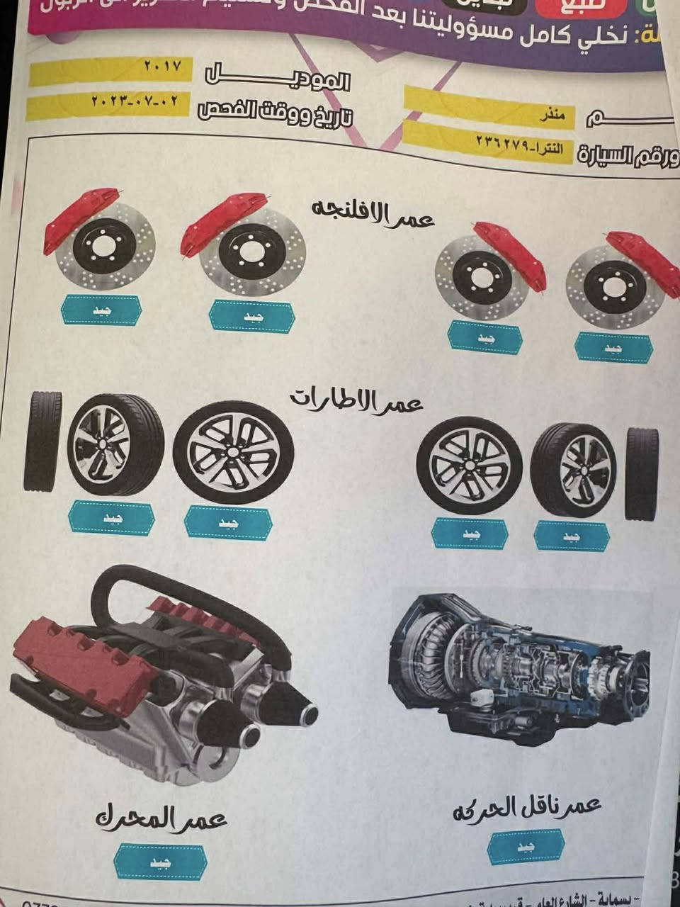 السلام عليكم سياره نوع النترا موديل 2017   سياره جاهزه ماكينه كير حداديه تخم تاير تبريد تدفئه سياره بيه بنيد فقط صبغ السعر 120 مكاني كربلاء طوريج رقم الهاتف ***********
