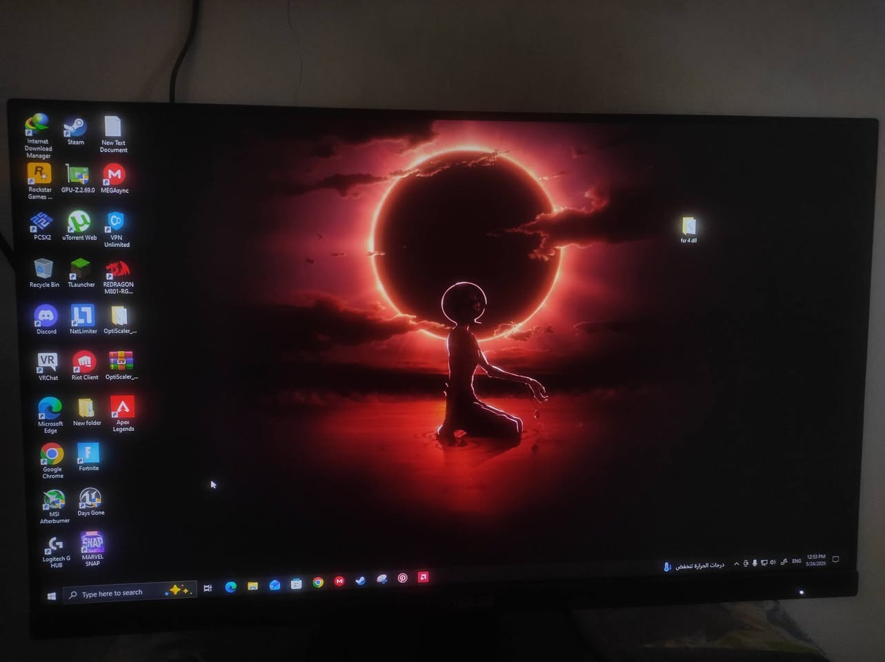 السلام عليكم
Asus 100HZ 1ms ips 
حجم 24 

وصل الضمان موجود ينتهي بشهر ال11 كامل ملحقات 
توصيل موجود وتفحص براحتك السعر 100

مكاني الديوانية


**إذا كنت صاحب هذا الإعلان وتريد حذفه لأي سبب، رجاءا أرسل رسالة إلى الدعم الفني**