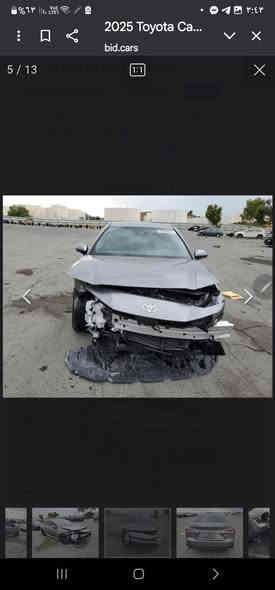 كامري ٢٠٢٥ se ماشية ١٢٠٠ ميل يعني زيرو موعد وصول ٢٥/١٢ عقبة ابيع على حادثه السعر واصل عقبة ١٦١٠٠ $واصل بغداد١٧٢٠٠ للاستفسار *********** مكاني اليرموك
