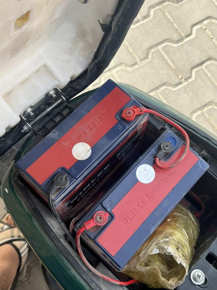 ***********
دراجه شحن R9موديل 2026 بطاريات 32   
السعر    375  🖤 البصرة مشراك القديم 🖤  (ملاحضه 👉🏻🎈) دراجه كفاله بل كامل ما عدا الشاشه طافيه تبديلها ب 15 الف البطاريات انطي بيهن ضمان 🤎
