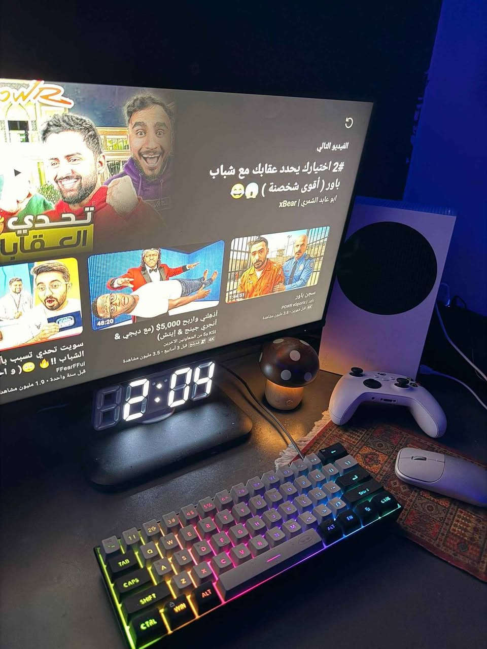 كيبورد RGB گايمنگ مشتري ب40 ورايده ب25 نظيف جداً مستخدم اقل الشهرين
*********** واتساب موجود
مكاني الامين وعندي توصيل الكل مكان ب5✅ بغداد, العراق
