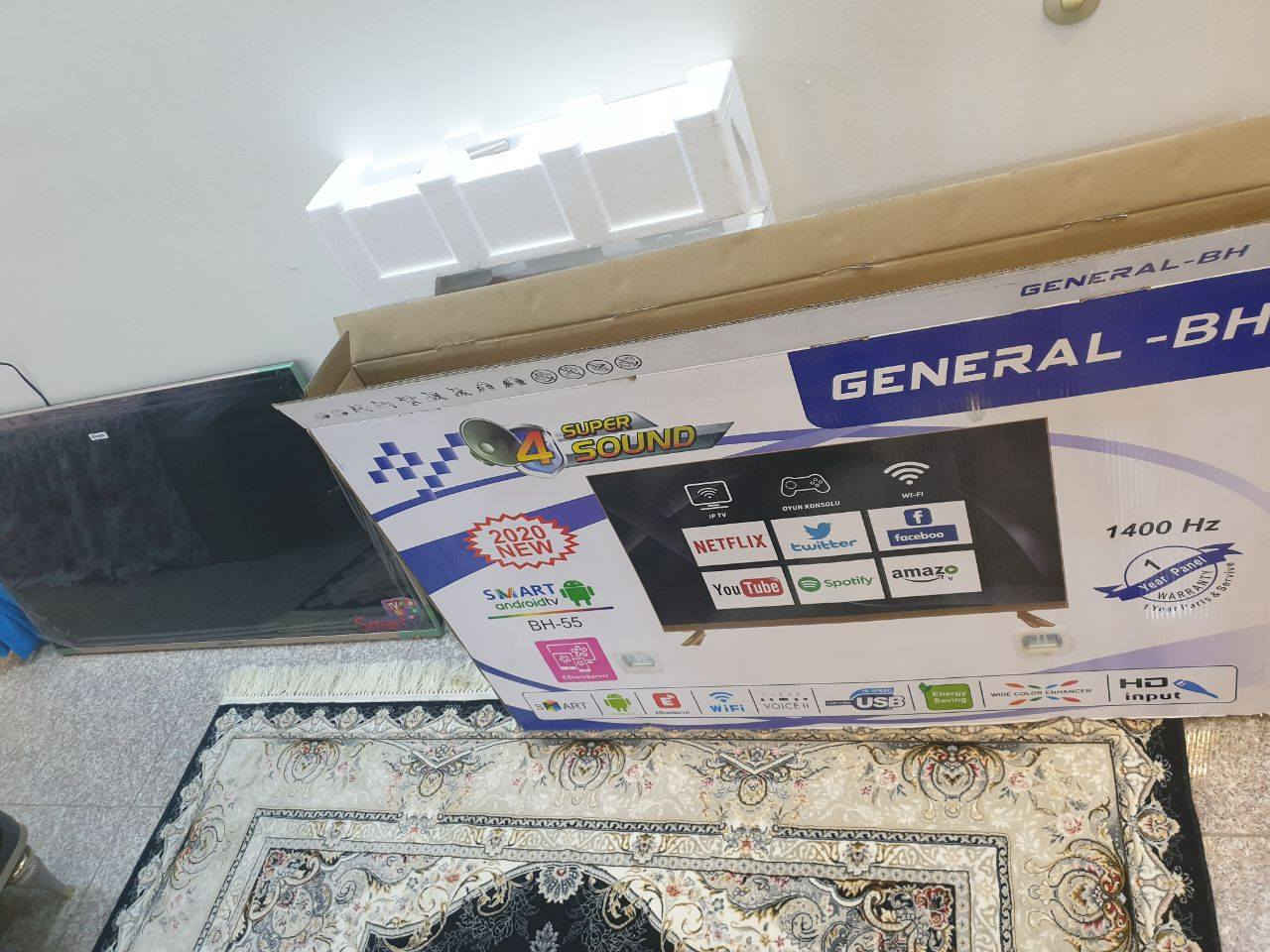 تلفزيون بلازما جنرال حجم 55 انش
سمارت دقة الشاشة 4k 
يدعم خاصية wi_fi
 super slim LED البلازمة
pc_inputيربط وي الكومبيوتر 
التلفزيون جديد كلش استعمال شهر 
سعرة  350 الف
عنوان /بغداد/البنوك


**إذا كنت صاحب هذا الإعلان وتريد حذفه لأي سبب، رجاءا أرسل رسالة إلى الدعم الفني**