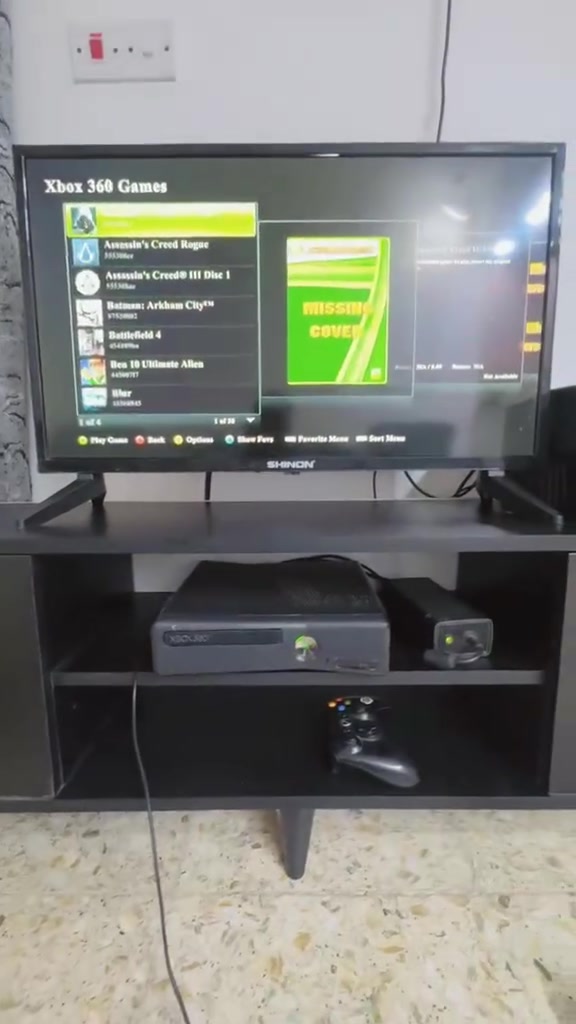 السلام عليكم
￼ ‏
XBOX360 للبيع او المراوس بـ بلي4￼ 
العنوان: بغداد الدوره 
جهاز نظيف ملحقاته كامله يدات 2 وحده واير والثانيه واير لس
***********
