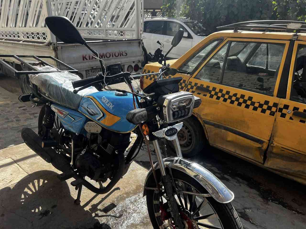 سلام عليكم سونك موديل 2025 دراجه نضيفه مصاله سبوع نازله رمبه ضاغطه زنجيل محرك 200 مكان بغداد البياع سعر 900 وتساب ***********
