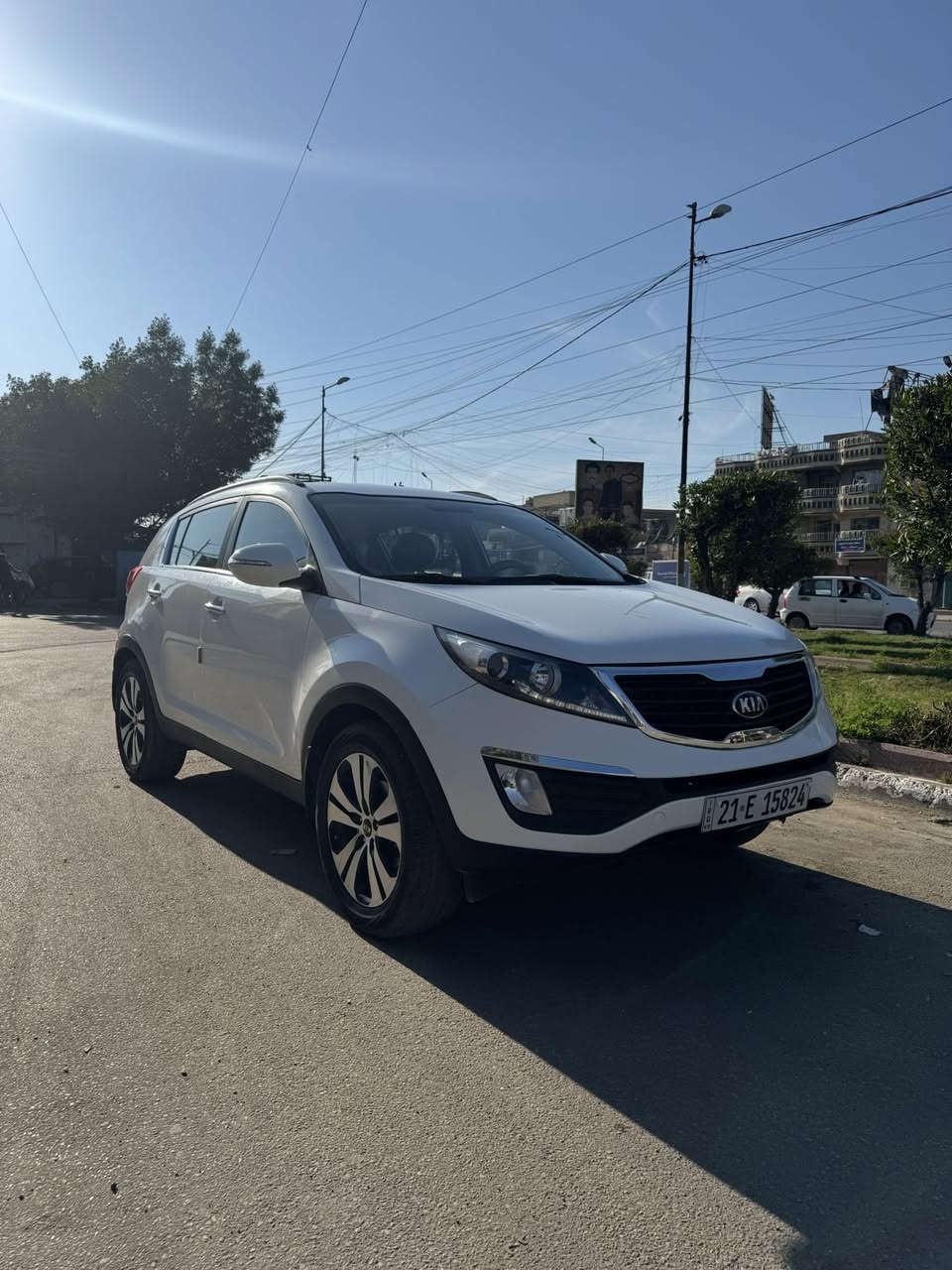 كيا سبورتج خليجي 2013 كفالة عامة رقم سليمانية 
المواصفات حساسات أمامية خلفية 
كامرة دوارة تبريد ثلج
السيارة جاهزه من كلشي
حدادية 100%خلفي امامي السيارة جديدة ماشية 113الف 
بيها بارد بلجامغ الخلفي على وضع الشرة بأسمنة 
السعر 149 وبيها مجال بسيط صور السونار بلمنشور 
رقم الهاتف
***********
