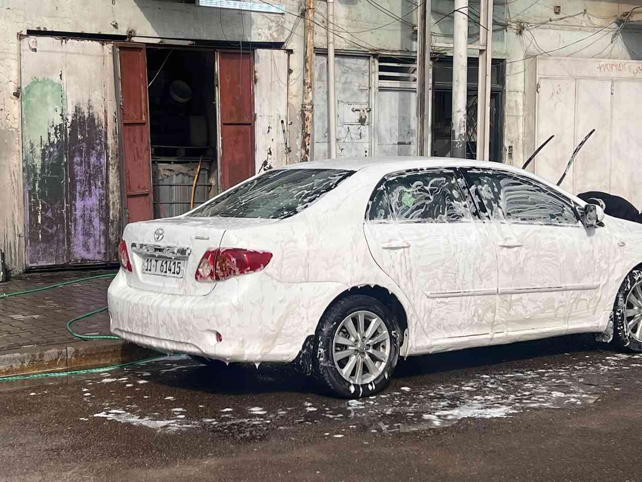 كورلا 8 خليجي ضربتها جنطه  أربع قطع صبغ بنيد جنطه جاملغ ايمن وايسر السياره جهازه الغرفه جديده والتبريد شغال 
السعر 95 بيها مجال
***********
