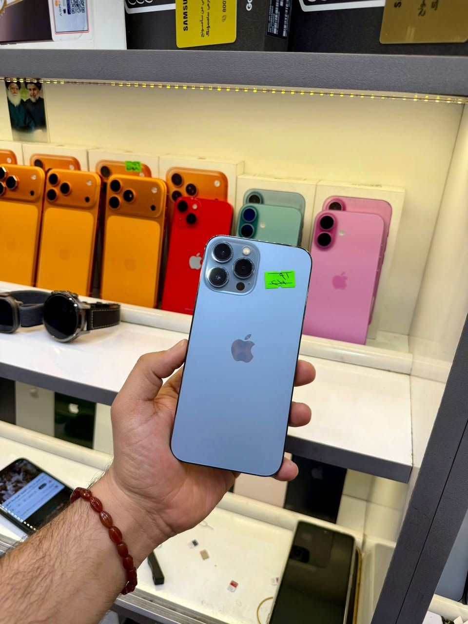 ايفون 13 برو ماكس دبل خط مكفول
بطارية 91 نظافتة 100‎%‎ مكفول من كلشي 
ذاكرتة 256 للبيع او مراوس مكاني النجف 
***********
واتساب او اتصال ☎️ 
شعندك جهاز للبيع دزة خاص وتدلل
