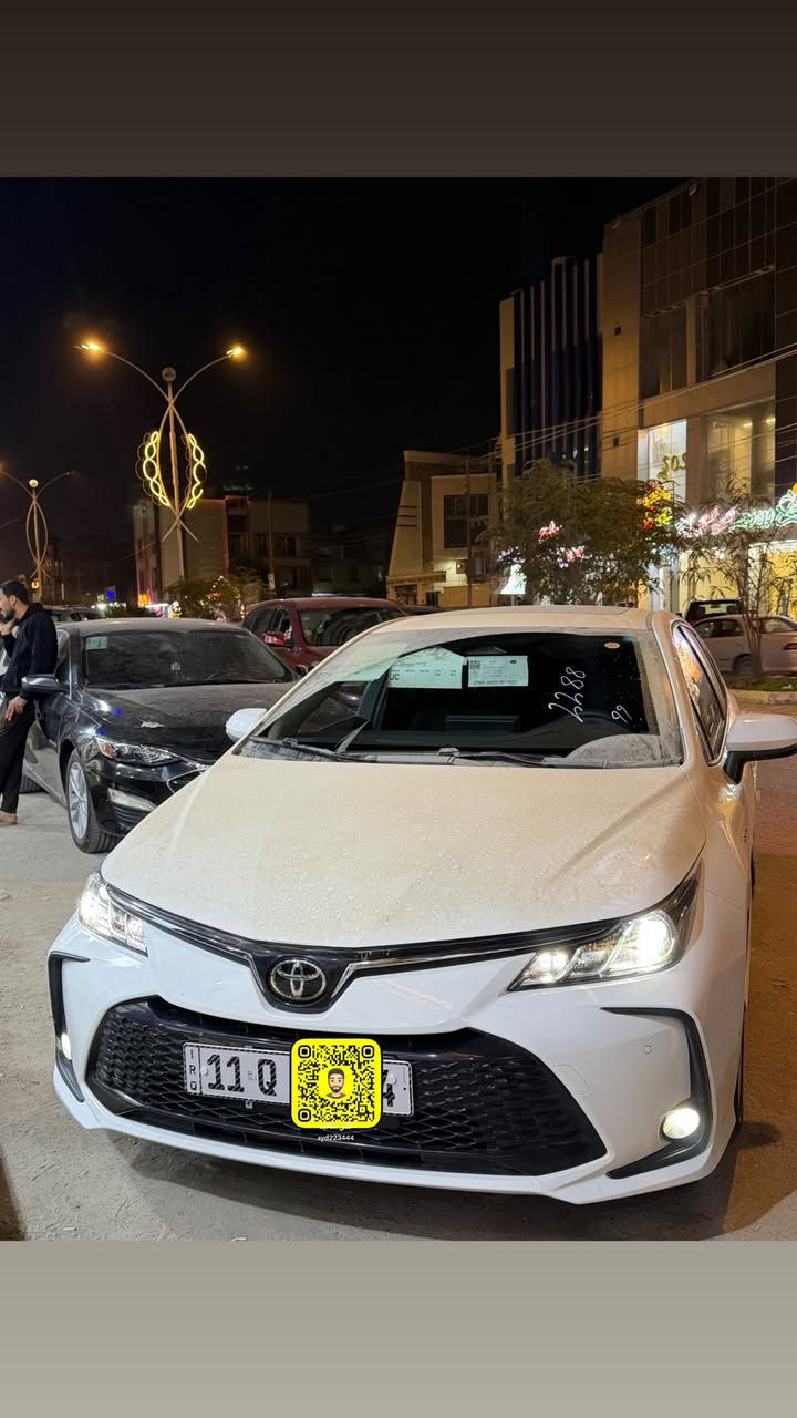 السلام عليكم شباب كورلا موديل 2025 زيرو
شباب السيارة فوووووول الاخير هاي السيارة تختلف عن باقي سيارات وقليلات منهن 

السيارة تجي كشنين كهرباء مقاعد 2 كهرباء 

وتجي حساسات امامي خلفي السيارة 

ورادارات 

وكشنات جلد 

فتحة 

رقم بغداد تحويل ثاني يوم 

ماشية الف السيارة 

مكان سيارة ناصريه ***********  بي واتساب والشراي يشلع عيوني ويدلل
