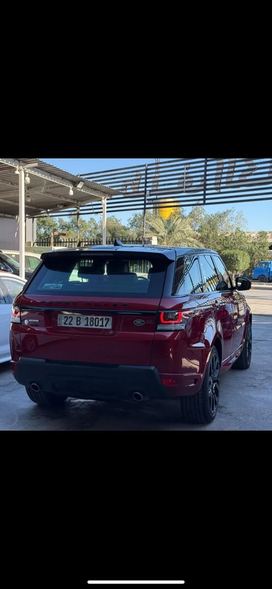 السلام عليكم
رانج روفر سبورت ( وكالة سردار )

موديل 2017

فول مواصفات عل اخير 

محرك 8سلندر (بانزين )

 السيارة مكفولة من كشي 

السيارة بسمي تحويل ثانيوم 

دوسة كهرباء 

كشنات جلد 
السعر بل خاص 

السيارة ماشية 145الف كيلو 

الرقم *********** وبي واتساب
