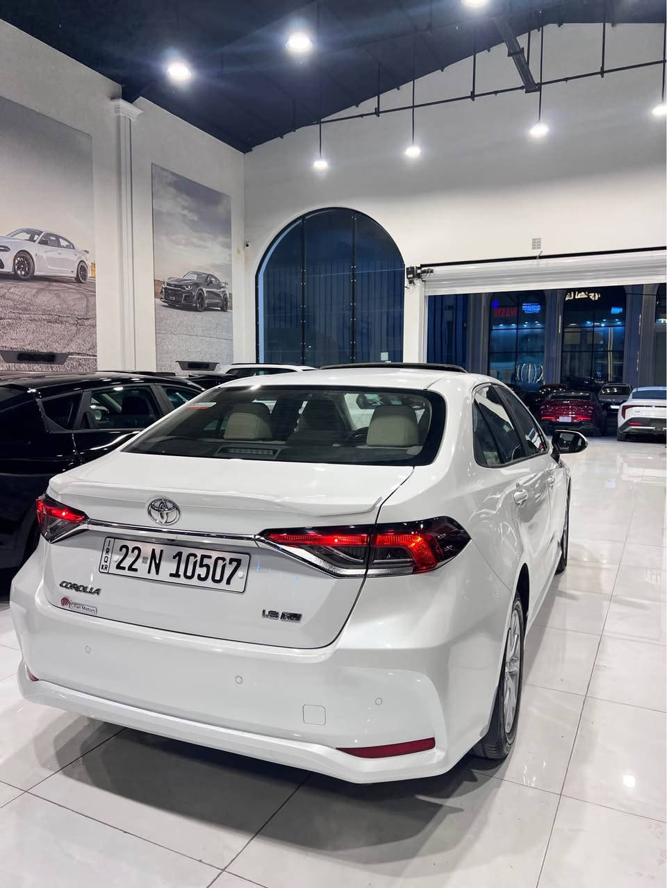 Corola 2024
فول مواصفات 
سلايت/بةصمة/ئاوينة شةفت / شاشة اليكترؤنى / وايرليس /حةساس 
سةيارة خليجى شةريكة جيهان 
سةيارة ماشية ١٩٠٠٠ كيم
سعر  ١٨٨$ قفل 🔒 
سةيارة رةقةم جاهز 
كلين تايتل 
ضمان 
☎️0750 385 3001 أربيل, العراق
