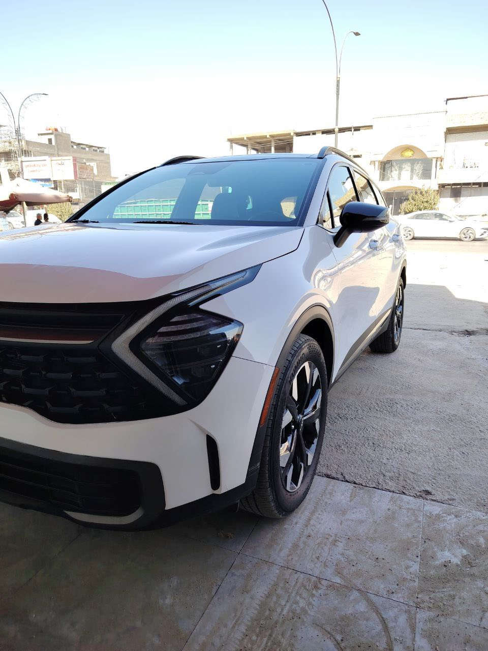 سلام عليكم
Kia Sportage
الموديل (2024) أمريكي 
فول مواصفات 

XLine
الحادث خلفي 
الجنطنه معدل بارد 
الباب خلف السائق بيها شويه بارد 

ماشيه 35الف 
العنوان بابل /حله 
مرقم بابل 
السياره بإسمي 
للتواصل ع الرقم👇

الرقم ***********

