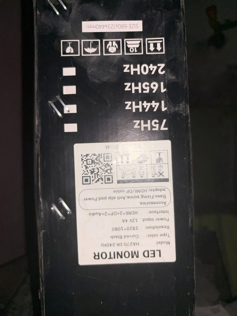 🔥 PC Gaming قوي + شاشة 240Hz للبيع 🔥

🖥 مواصفات الـ PC:

 • 🔹 المعالج: Intel Xeon E5-2620 v3

(12 نواة – 2.40GHz)

 • 🔹 كرت الشاشة: AMD Radeon RX 580

(8GB VRAM)

 • 🔹 الرام: 16GB

 • 🔹 اللوحة الأم: X99

 • 🔹 النظام: Windows 10 Pro 64-bit

 • 🔹 DirectX: 12

 • 🔹 الجهاز شغال 100% بدون مشاكل ✅

🖥 مواصفات الشاشة:

 • 🔸 الحجم: 27 إنچ

 • 🔸 التردد: 240Hz

 • 🔸 الدقة: 1920×1080 (Full HD)

 • 🔸 الشكل: Curved

 • 🔸 استجابة سريعة – ممتازة للألعاب التنافسية 🎮

🎯 مناسب للألعاب، الدراسة، المونتاج والشغل الثقيل

السعر:550قفل 

مكان بغداد الشعله

او مراوس حسب القناعه
***********
